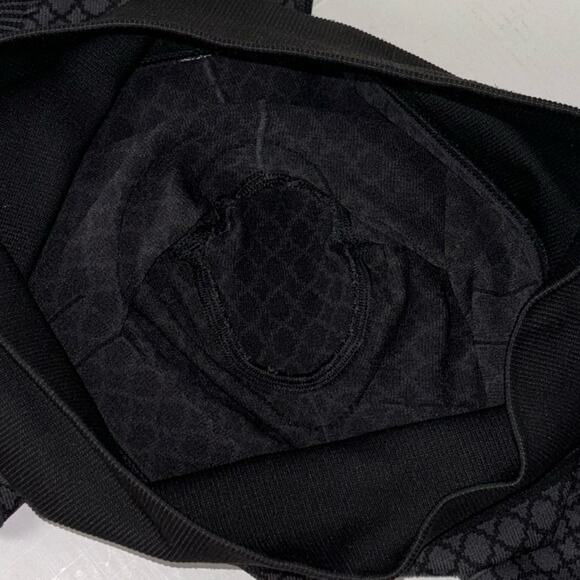 Lululemon In The Flow Crops leggings Heathered Deep Coal women's 4 style #W6D87S - Picture 13 of 16